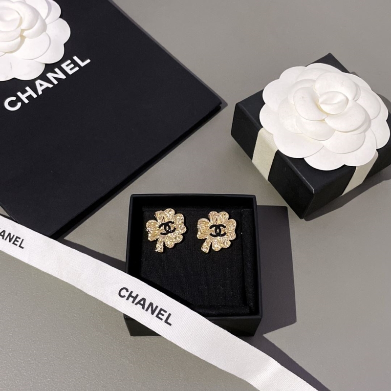 Ch*el earrings